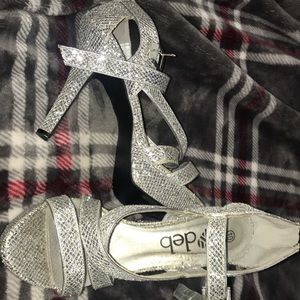 Open toed high heels